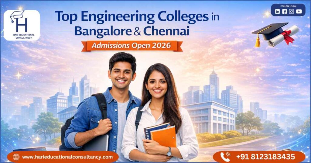 Top Colleges in Bangalore & Chennai